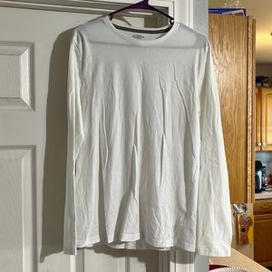 4/$12 Men’s Old Navy White Long-Sleeve Top